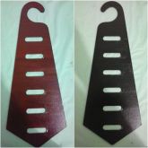 Porta gravatas dupla face